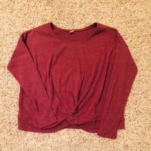 OLD NAVY Twisted Purple Sweater